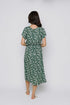 Melanie-Button Front Midi Dress